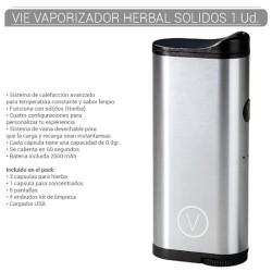 VAPORIZADOR  VIE  HERBAL SÓLIDOS 2000 mAh