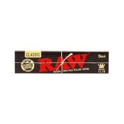 PAPEL RAW BLACK KING SIZE