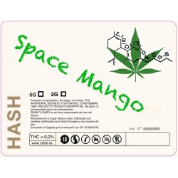 RESINA CBD SPACE MANGO ZIBIDI FLOWERS