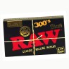 PAPEL DE FUMAR RAW BLACK 300 1 1/4  RAW