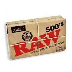 PAPEL RAW  1 1/4  500 UND.