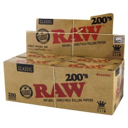PAPEL RAW  KING SIZE SLIM  200 UND.