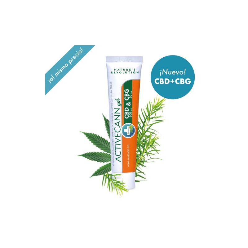 ACTIVECANN CBD+CBG - CREMA PARA MASAJE  ANNABIS